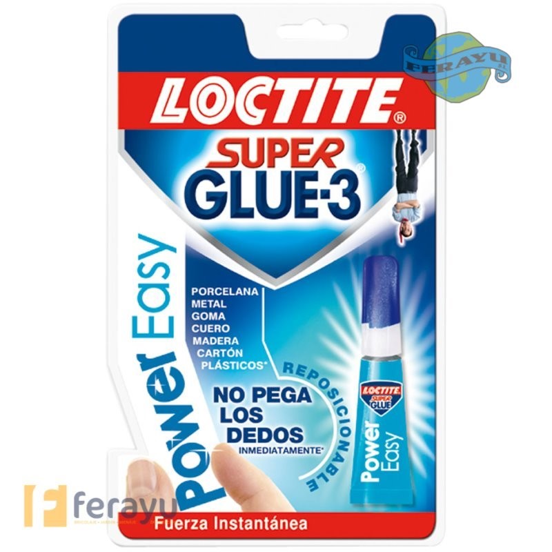 Super Glue-3 Power Easy 3 grs (Loctite) - CIANOCRILATOS