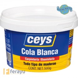 COLA BLANCA MADERA 1/2KG.CEYS 501703.