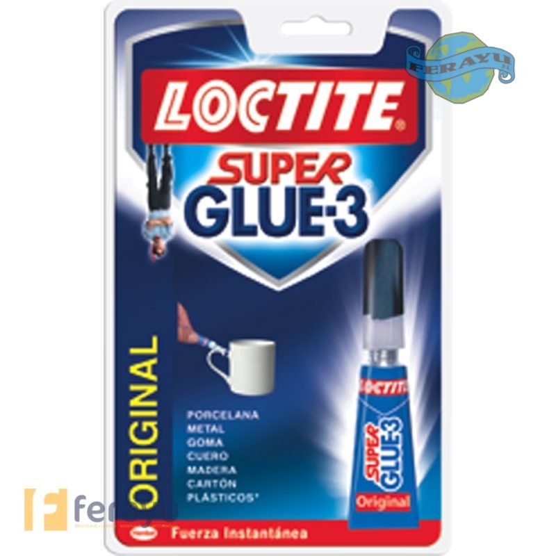 Super Glue-3 Líquido Original 3 grs (Loctite) - CIANOCRILATOS