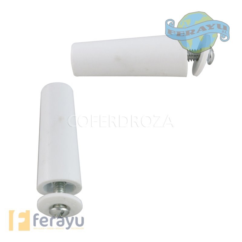 TOPE PERSIANA (2 UNID) 60 MM BLANCO [TOPE0250] - 2,510