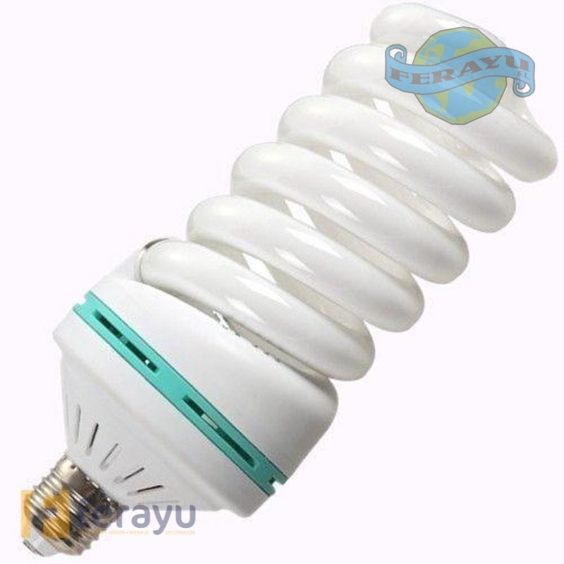 LAMPARA BAJO CONSUMO 65W E27 2800K 1900 BOMBILLAS FLUORESCENTES CO