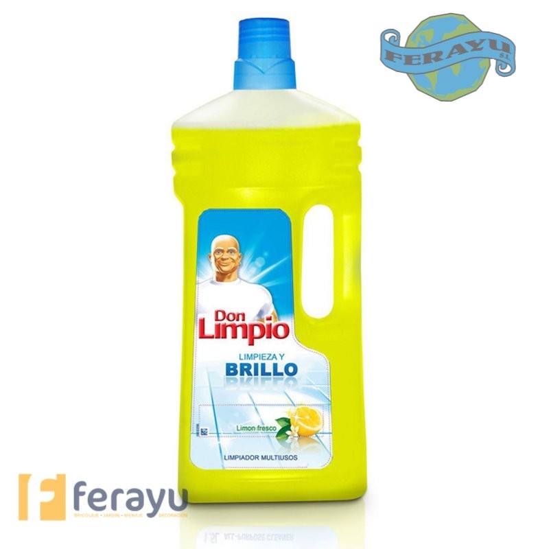 FREGASUELOS LIMON DON LIMPIO 1,3 LT. - PRODUCTOS DE LIMPIEZA