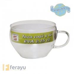 TAZA TE/CAFE CRISTAL EVA 25 CL