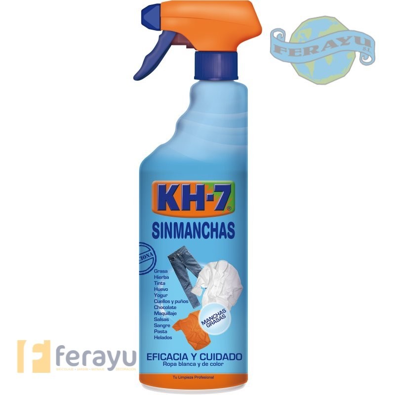 Comprar Quitamanchas KH7 Sin manchas ropa y tejidos spray 750 ml