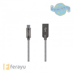 CABLE USB/MICRO-USV PURE METAL