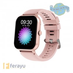 SMARTWATCH CURVED GLASS PRO ROSA -