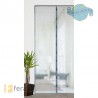 MOSQUITERA CON VELCRO/IMAN GRIS 120X230