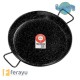 PAELLERA ACERO ESMALTADO 46CM 12 RACIO