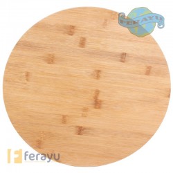 BANDEJA GIRATORIA BAMBU 35 CM