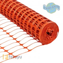 MALLA SEÑALIZACION NARANJA 1X50 M